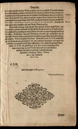 Vom heiligen Martyrer Concordio/ auß alten geschribenen büchern/ ...