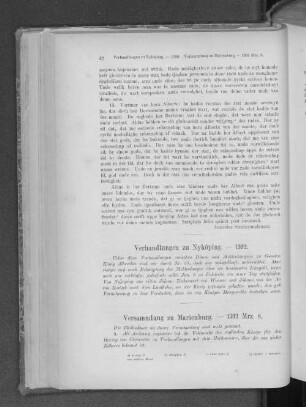 Versammlung zu Marienburg. - 1392 Mrz. 8.