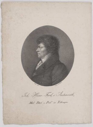 Bildnis des Johann Heinrich Ferdinand von Autenrieth