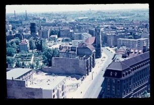 Blick vom Rathausturm 30.5.56.