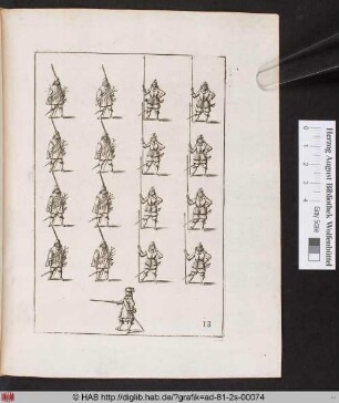 [Unterweisung mit Pike und Muskete zusammen - XVIII]