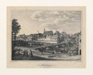 Tübingen : Lithographie