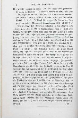 118 [Rezension] Ab anno 1431 usque ad annum 1503