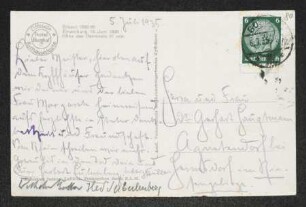Brief von Herbert Eulenberg, Hedda Eulenberg, Hedwig Buller und Wilhelm Buller an Gerhart Hauptmann und Margarete Hauptmann