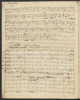 Duetto: Kehre wieder holder Friede; S, T, orch; E-Dur