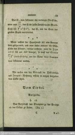 Vom Cirkel