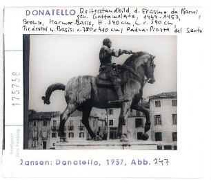Donatello: Standbild des Gattamelata in Padua