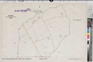 Olfen (Olfen), Umlegung Olfen-Rechede, Planabdruck Flur 32