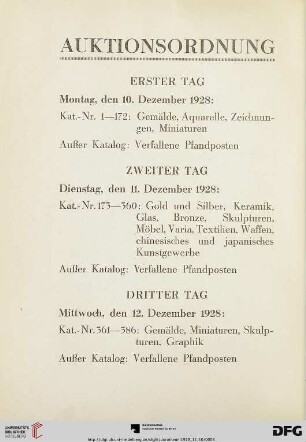 Auktionsordnung