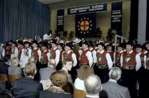 Freiburg: Stadthalle; Europatage Paneuropa-Union