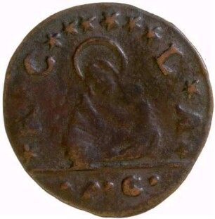 Münze, Denar (MA), 1582 - 1584 oder 1602/1603