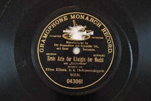 Erste Arie der Königin der Nacht : aus "Zauberflöte" / [W. A. Mozart]