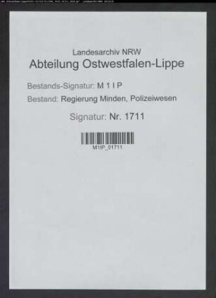 Anweisungen der britischen Militärregierung in Feuerwehrangelegenheiten