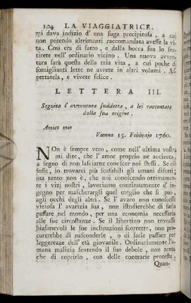 Lettera III.