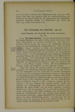Der Untergang der Republik. 133-27
