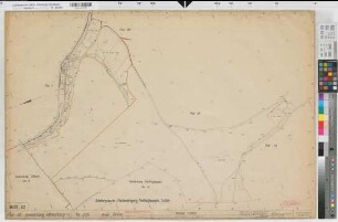 Siedlinghausen (Winterberg), Flurbereinigung Siedlinghausen, Bl. 22 Zuteilungskarte Winterberg Flur 32