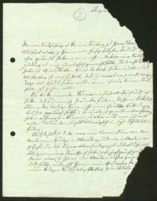 Brief von Albrecht Wilhelm Roth an Unbekannt