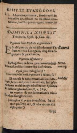 Dominica XII. Post Trinitatis ...