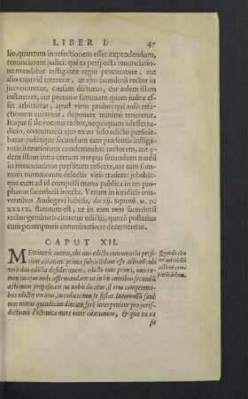 Caput XII. [i.e. XI] - XIX.