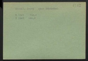 Möschl, Georg (oder Schöschel)