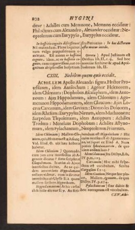 CXIII. Nobilem quem quis occidit.