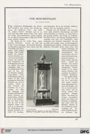 Vom Monumentalen