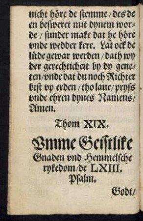 Thom XIX. ... de LXIII. Psalm.