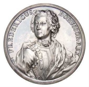 Dassier, Jean: Regierungsantritt Friedrich II.