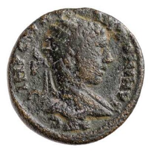 Münze, 218 - 222 n. Chr.