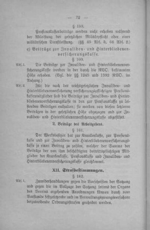 XII. Strafbestimmungen.