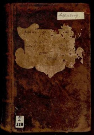 Taufregister I 1808-1846 Eheregister I 1808-1852 Totenregister I 1808-1853