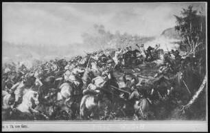 Douzy. 1. Ulanen - Regiment Nr. 17 bei Douzy