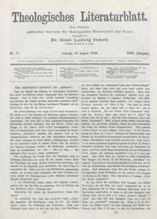385-389 Das hebräische Zeitwort für "sühnen"