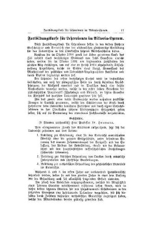 Fortbildungskurse für Lehrerinnen im Viktoria-Lyceum