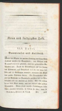 Neun und sechzigster Heft.