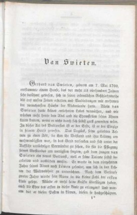 Van Swieten.