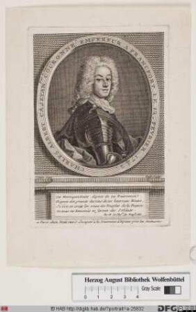 Bildnis Karl VII., Kurfürst von Bayern, 1742-45 römisch-deutscher Kaiser