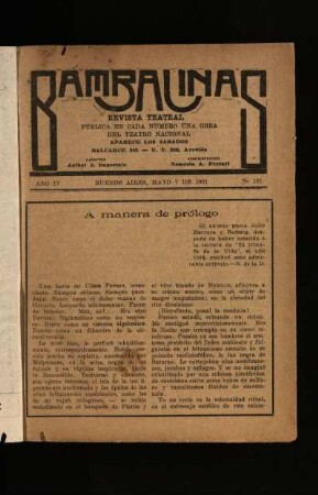 A manera de prólogo