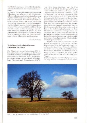 Abb. 1: Die „grünen Riesen” von Mecklenburg. Foto: Ralf Koch