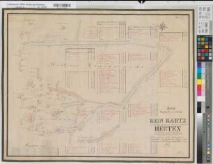 Herten (Herten), Teilung der Restparzellen der 1811 geteilten Hertener Gemeinheiten, Reinkarte Bl.1