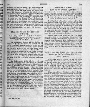 Beschluß von des Grafen von Buquoy Elementen zu einer chemischen Theorie