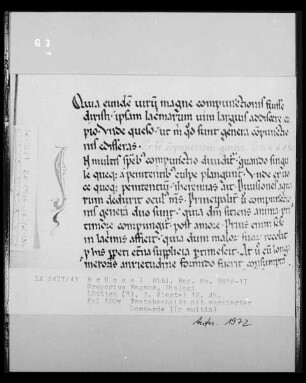 Ms 9916-17, Gregorius Magnus, Dialogi