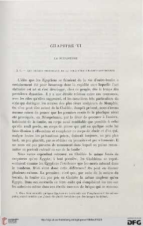 Chapitre VI: La sculpture