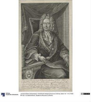 Porträt des Adolph Ernst von Diemar