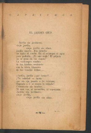 El jardín gris