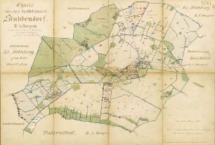 N° VI; Charte von der Dorffeldmark Stubbendorf, D.A. Dargun