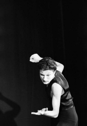 Pantomimenabend mit Samy Molcho. Berlin, 11.03.1961 (Beginn seiner Europa-Karriere)