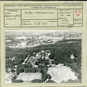 Mülheim a. d. Ruhr, Gaststätte Kaffee Uhlenhorst von Süden
