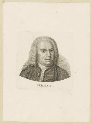 Bildnis des Seb. Bach