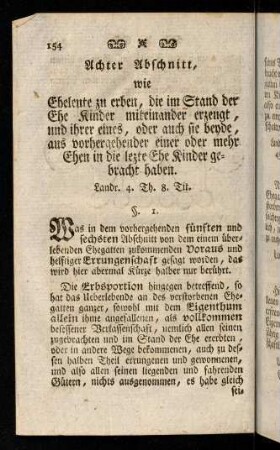 154-159, Achter Abschnitt